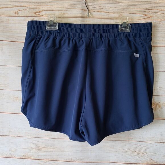Johnny Was Calme Elements Run Shorts in Blue Size XL - Picture 4 of 7